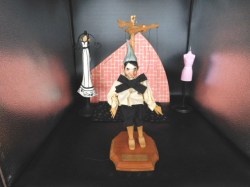 12" Faith Wick Silvestri Pinocchio Marionnette 1985 Puppet Doll, Bisque Head, Stand, Box